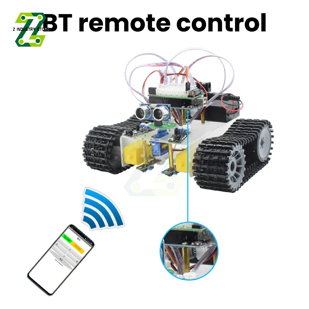 Intelligenter Roboterwagen mit Dual-Mode-Hindernisvermeidung – Bild 4