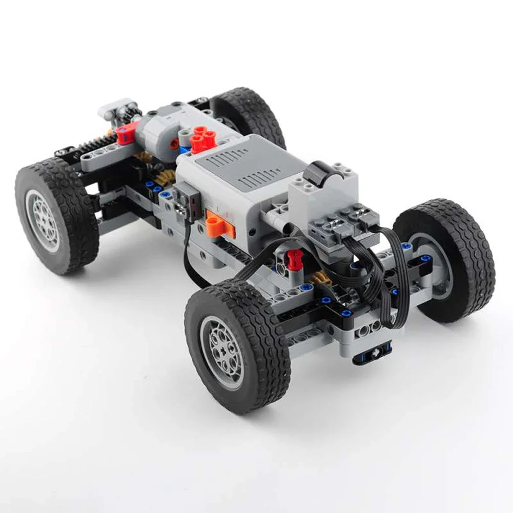 MOC 4WD Fernbedienung Auto Chassis Kit mit 62,4*20mm Rad Allradantrieb – Bild 6