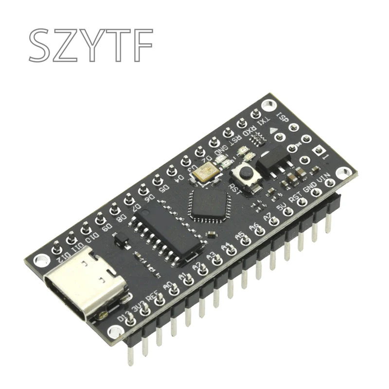 Nano v3 atmega328p/atmega168 TYPE-C mini micro mcu core board – Bild 2
