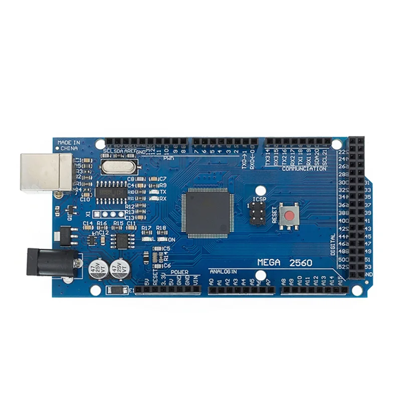 MEGA2560 Entwicklungsboard MEGA2560 R3 (ATmega2560-16AU CH340G) AVR USB-Platine