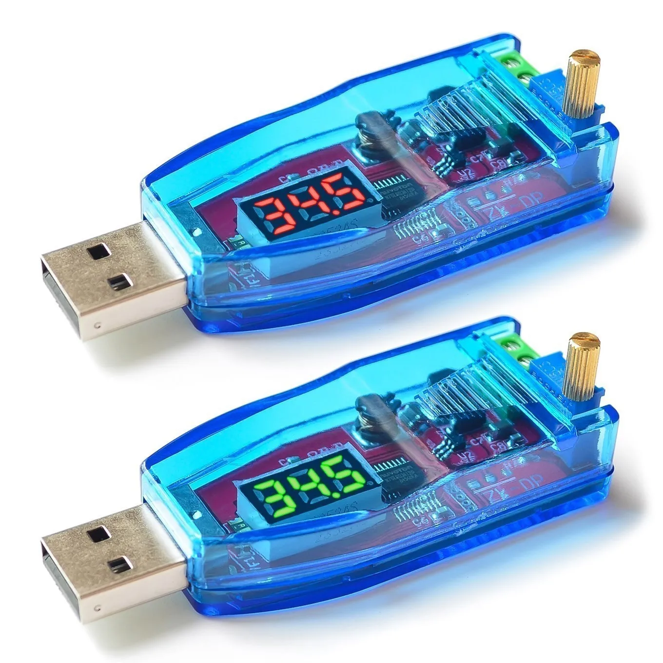 DC-DC 5V bis 3,3V 9V 12V 24V USB Step UP/Down Netzteilmodul Einstellbarer Boost Buck Converter Out DC 1,0V-24V