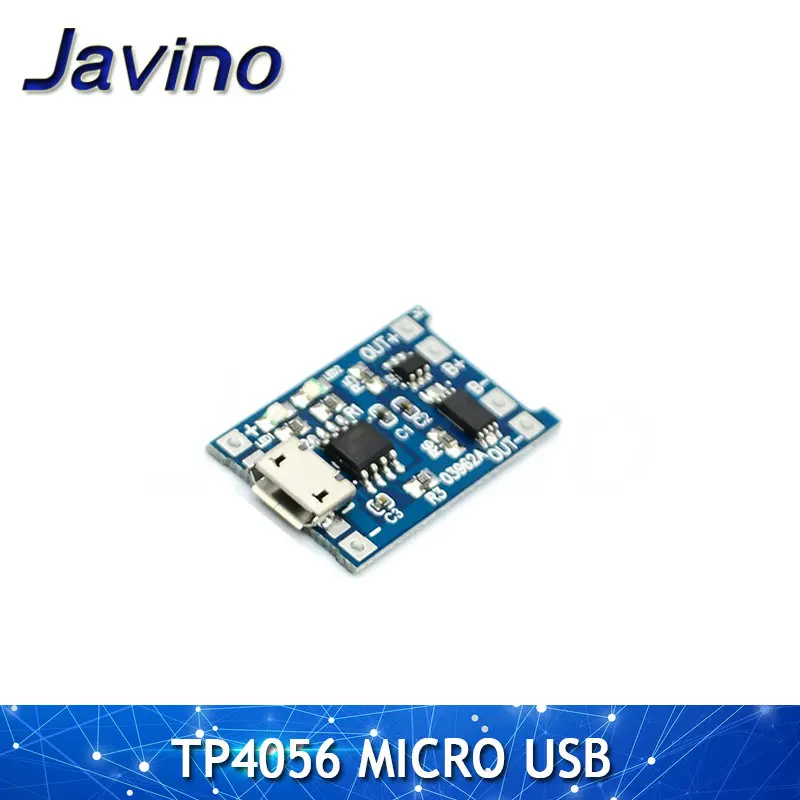 Typ-C/Micro-USB 5V 1A 18650 TP4056 (5 Stück) – Bild 4