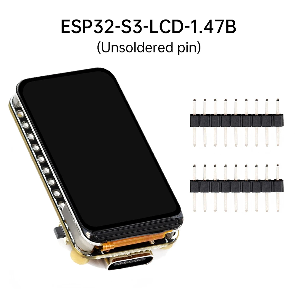 ESP32-S3 1,47-Zoll-RGB-LCD-Anzeigemodul ESP32 WiFi Bluetooth Entwicklungsboard 172 × 320 Auflösung