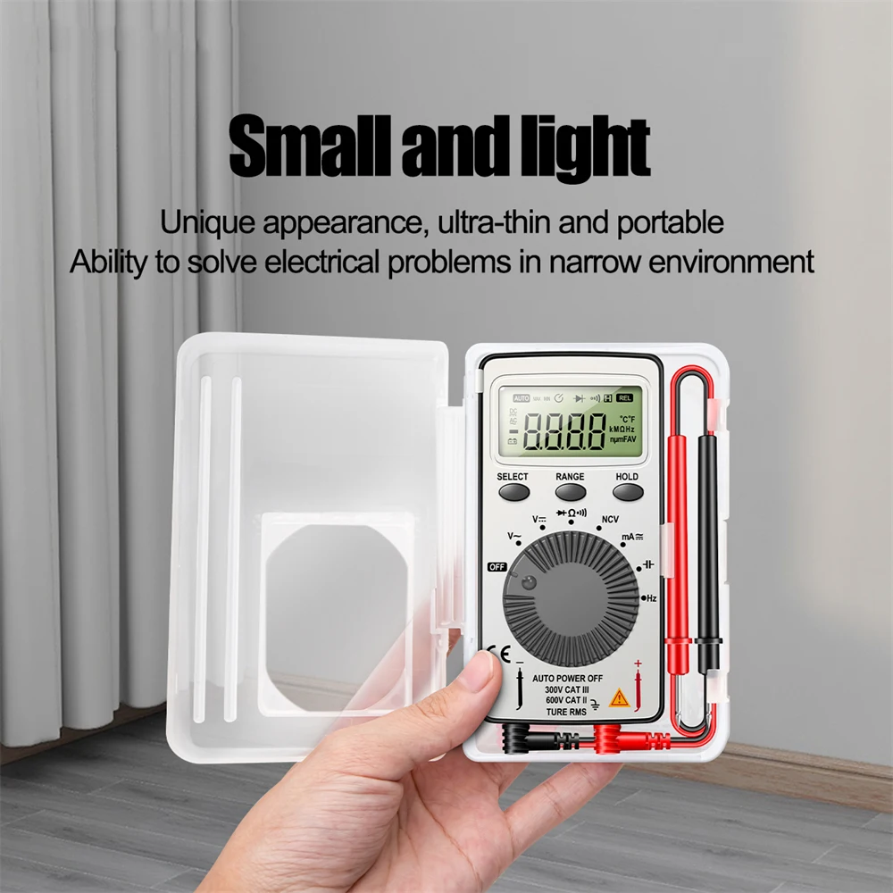 Digitalanzeige Tragbare Karte Digitalmultimeter 0MV ~ 600V Ultradünnes – Bild 6