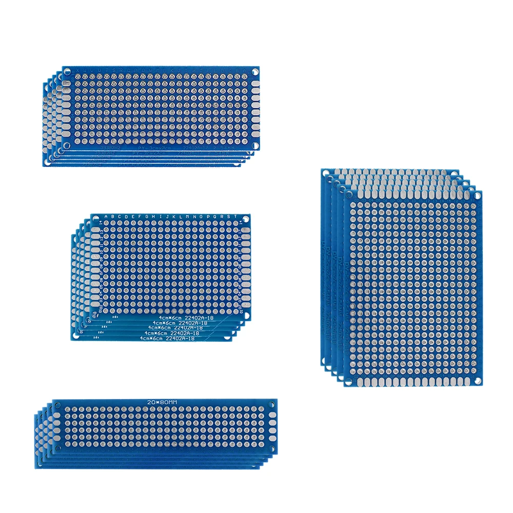PCB Kit Board Prototyp Breadboard Doppelseitige (20 Stück) – Bild 6