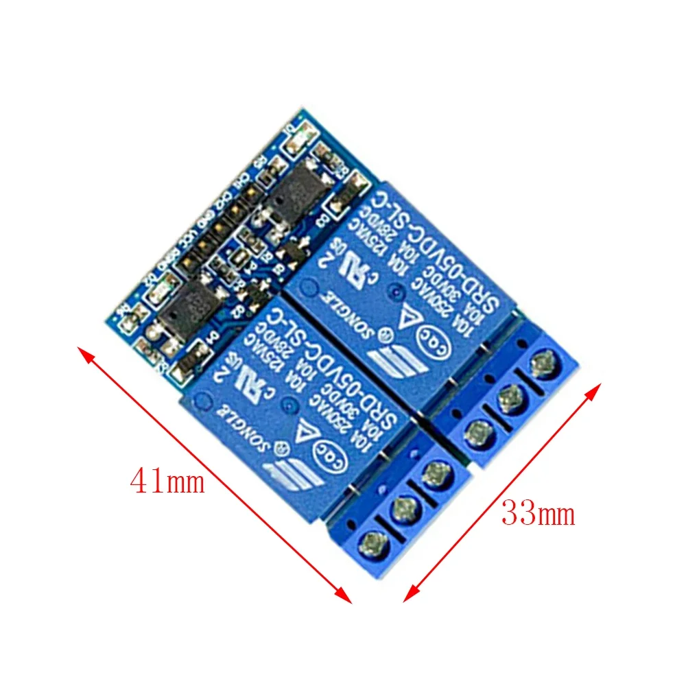5V 12V 2-Wege-Relaismodul mit Optokoppler-Isolationsschalter – Bild 4