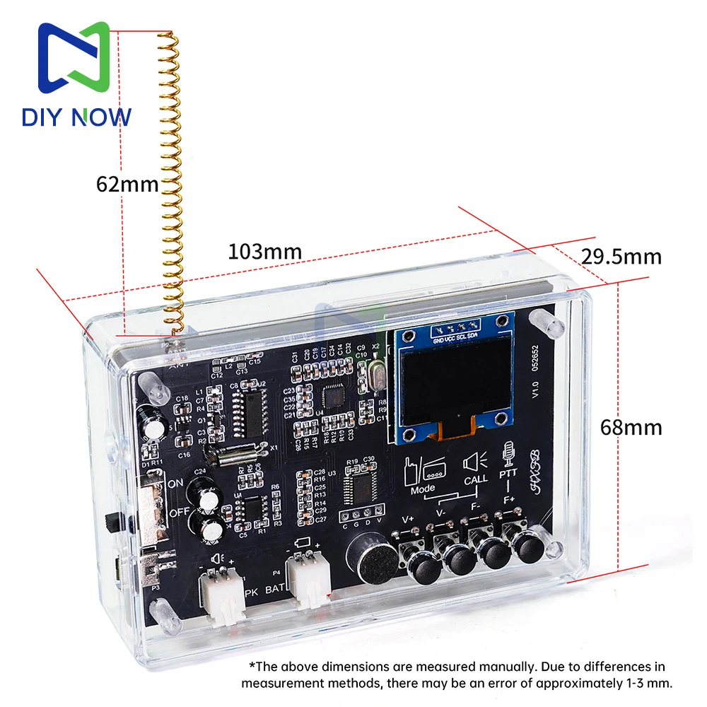 Elektronik-Kit, FM-Radio, DIY-Kit, intelligentes kabelloses – Bild 3