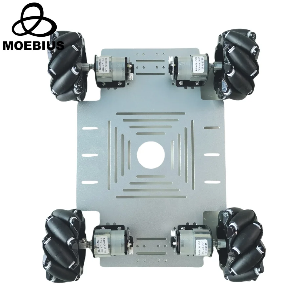 Echtes 26KG Traglast 4WD Mecanum-Rad Roboter-Auto mit Arduino MEGA2560 – Bild 2