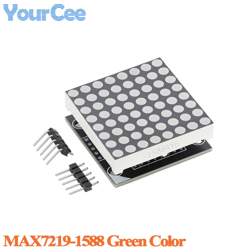 MAX7219 MAX7219-1588 Dot-Matrix-LED-Digitalanzeige 8*8 – Bild 3