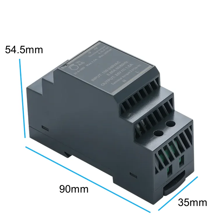 CHUX HDR 30W Serie DC 5V 12V 15V 24V 48V SMPS Ultraflaches – Bild 5