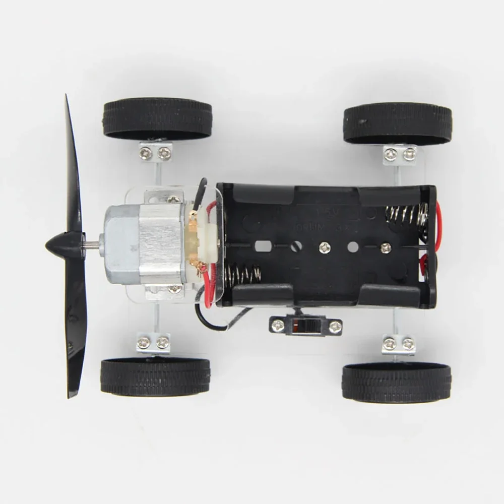 DIY Wind Power Auto Elektronische Kit Technologie Wissenschaft – Bild 4