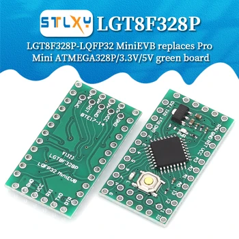Stlxy LGT8F328P LQFP32 MiniEVB 3,3 V/5 V ersetzt Pro Mini ATMEGA328P voll kompatibel für Arduino-Treiber