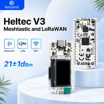 Heltec Lora 32 V3 3.2 Lora32 ESP32 Entwicklungsboard WiFi BLE SX1262 0,96 Zoll OLED-Displaymodul (2 Stück)