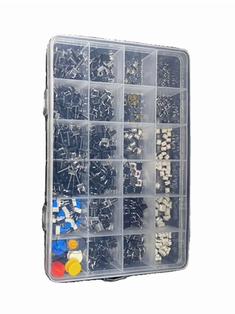 24 Werte taktiler Druckknopf schalter smd Micro Momentary (460 Stück) – Bild 6