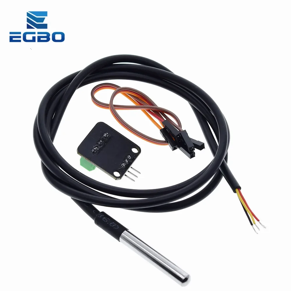 DS18B20 Temperatur Sensor Modul Kit Wasserdicht 100CM 2Digital Sensor – Bild 6