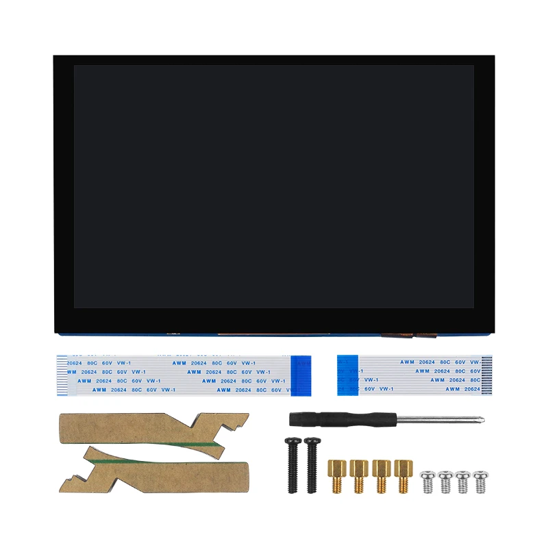 Raspberry Pi 5 Zoll DSI LCD Kapazitiver Touchscreen 800x480 MiPi Display für RPi 5 4B 3B+ 3B Monitor