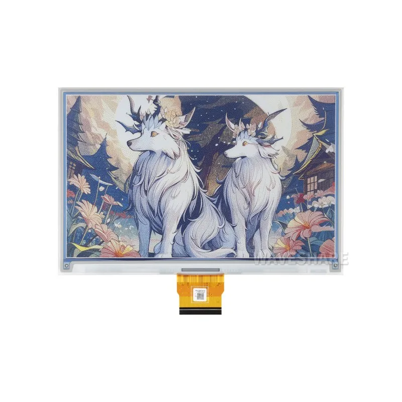 2,4-Zoll-E-Ink-Spektren 6 (e6) Vollfarb-E-Paper-Display, E-Ink-Display, geringer Strom verbrauch, 7,3 × 800