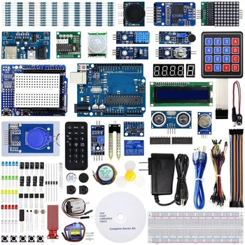 Vollversion Starter Learning Kit für Arduino Programmierprojekt DIY Elektronik Labor Smart Beginner Kit