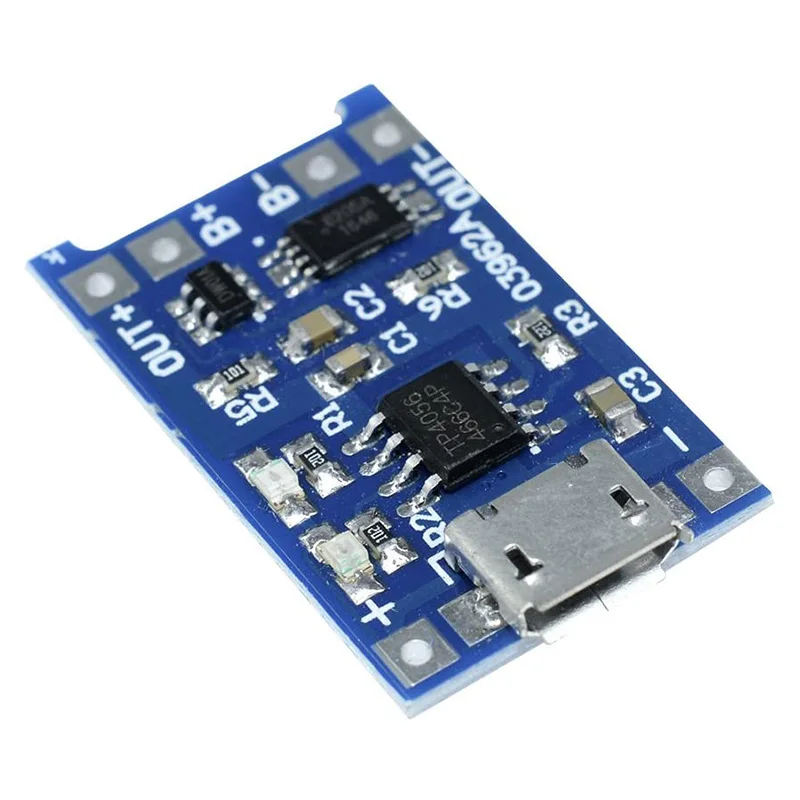 Typ-c Micro USB 5V 1A 18650 TP4056 Lithium-Batterie (5 Stück) – Bild 6