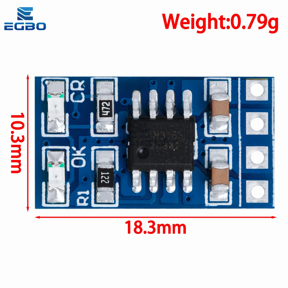 MPPT-Solarladeregler SD05CRMA - 1 A 3,7 V/4,2 V für 18650 – Bild 4