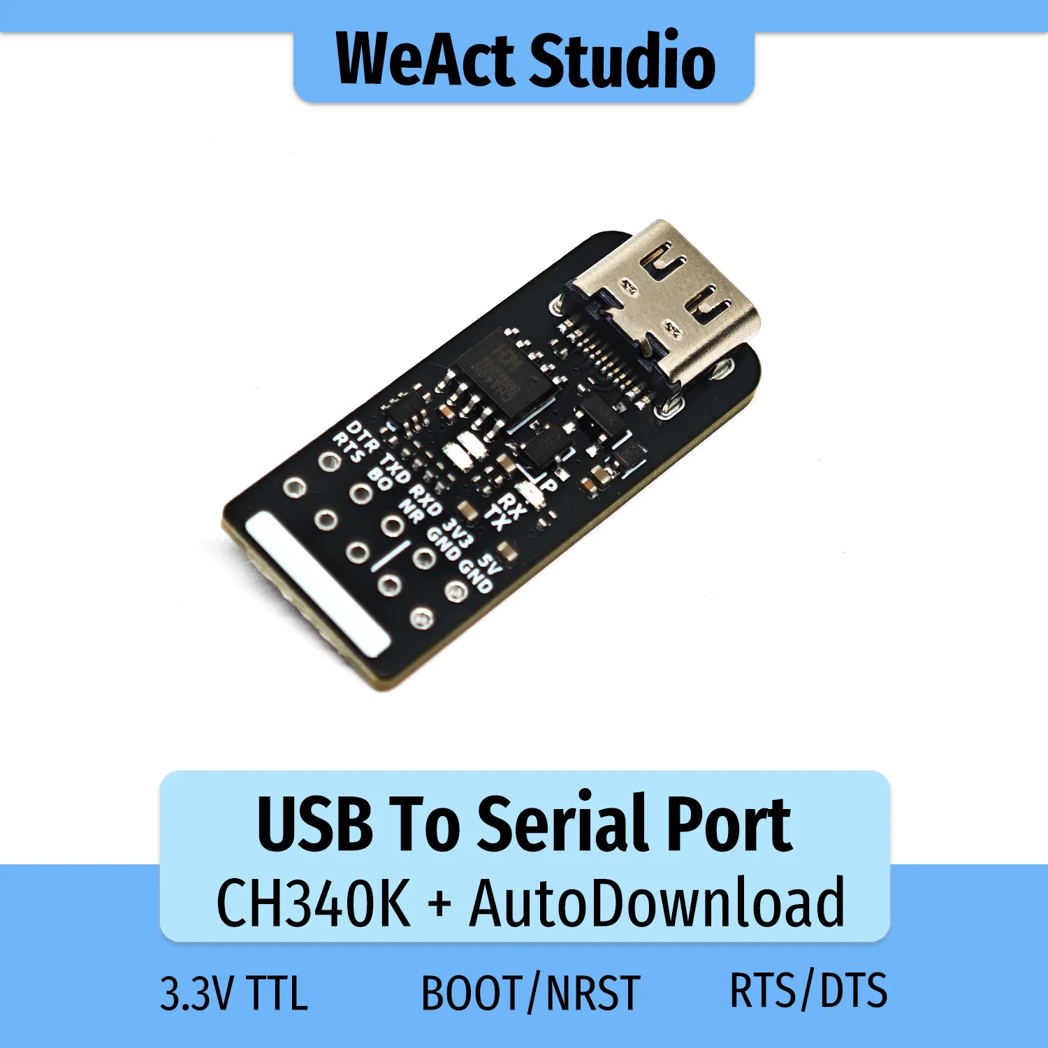 CH340K CH340 Modul USB zu TTL Konverter UART Modul CH340 3,3V Auto Download