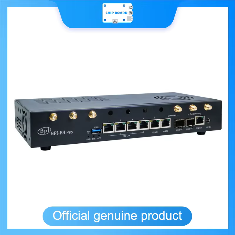Banana Pi BPI-R4 PRO Metallgehäuse, Eisengehäuse, kompatibel mit BPI-R4 PRO Zubehör