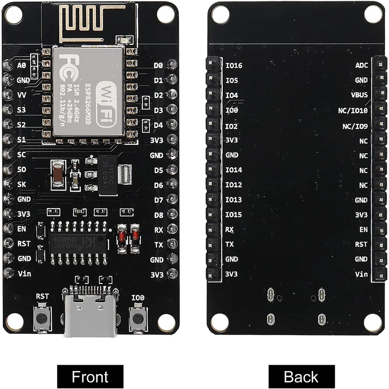 ESP8266 NodeMCU LUA CH340 ESP-12E WiFi Internet Development Board 4M – Bild 3