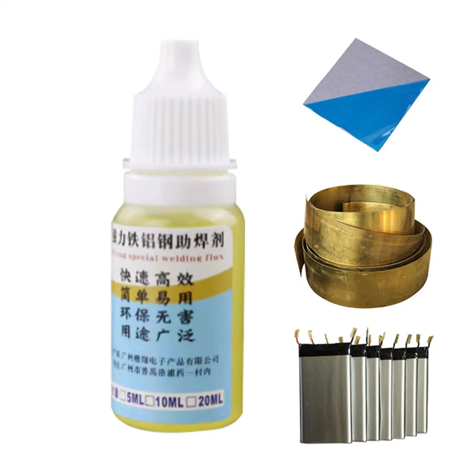Aluminium-Lötflussmittel, Flüssigkeit, 0,33 Unzen – Bild 6