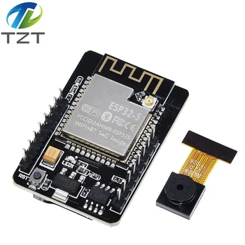 DIYTZT ESP32-CAM WLAN + Bluetooth Modul Kameramodul Entwicklungsboard ESP32 mit Kameramodul OV2640/3660 2MP