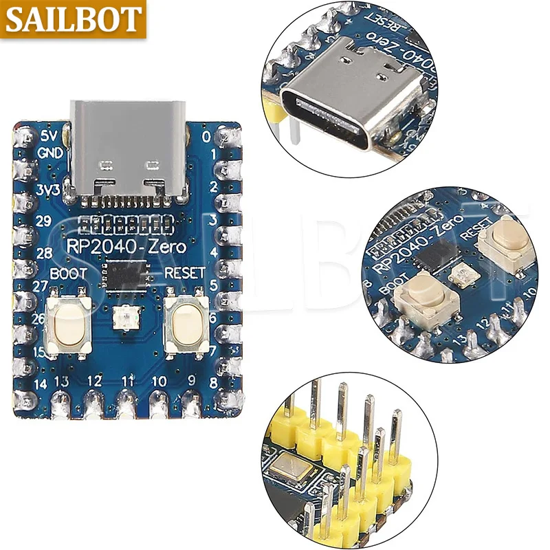 RP2040-Zero RP2040 Für Raspberry Pi Mikrocontroller PICO Entwicklung – Bild 3
