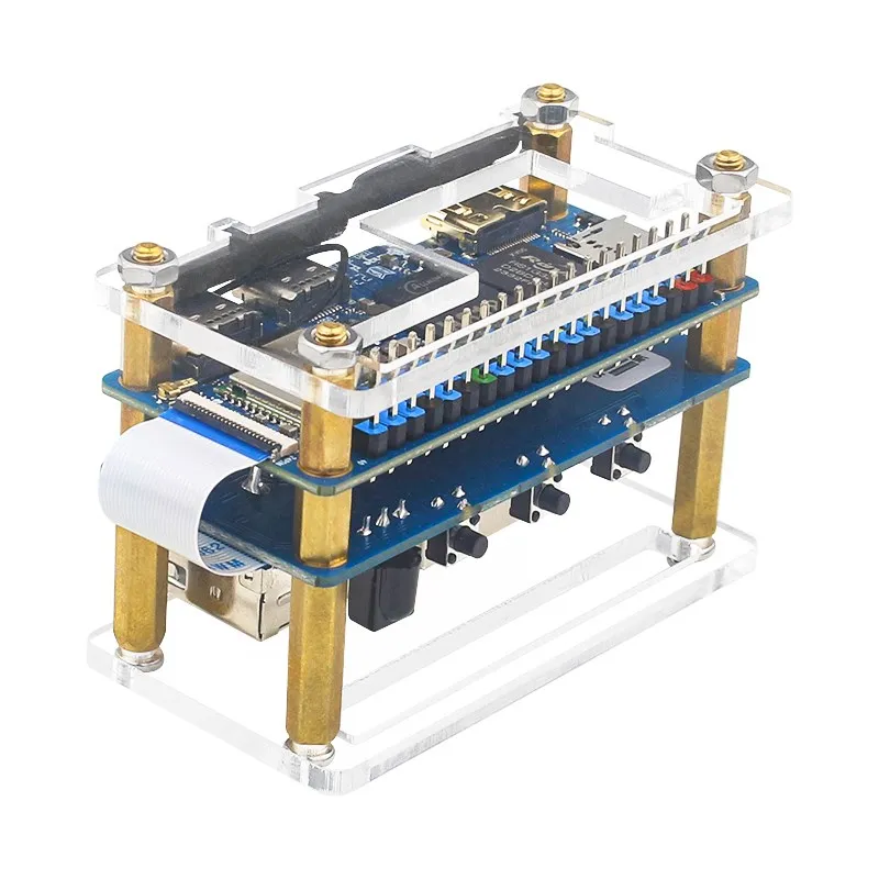 Orange Pi Zero 2 W Acrylgehäuse Modul Acrylgehäuse Schutzhülle – Bild 2