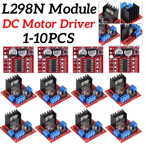 L298N DC Motor Treiber Modul L298N Schrittmotor Smart Car Robot Breadboard Peltier High Power L298 DC Motor