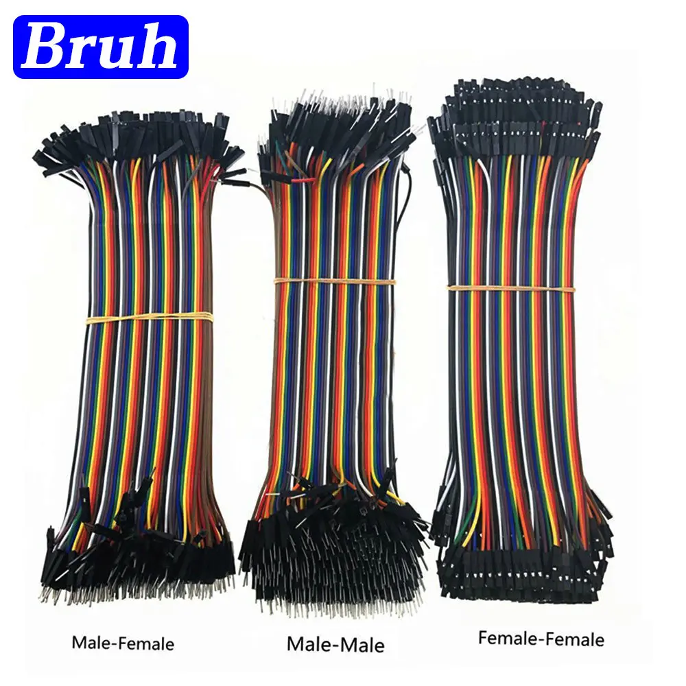 Dupont-Linie 10cm 40-polig Stecker zu Buchse und Buchse zu Buchse Überbrückung kabel Dupont-Kabel für DIY-Kit
