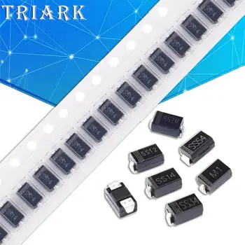 Schottky Diode M1 M4 M7 SS12 SS14 SS16 SS24 SS34 SS36 SS110 SS210 SS310 RS1M RS2M ES1D ES1J US1M (100 Stück)