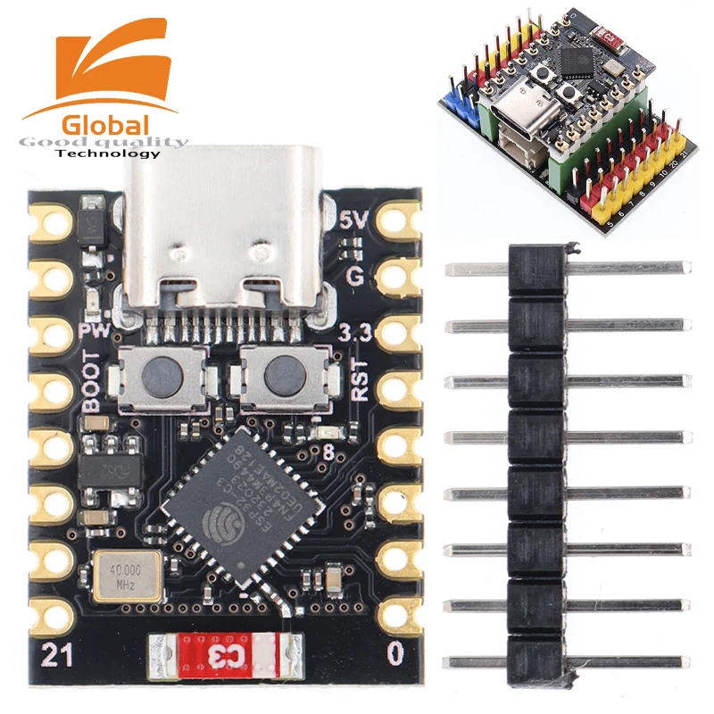 ESP32-C3 ESP32-S3 ESP32-H2 ESP32-C6 Entwicklung Board ESP32 C3 – Bild 2