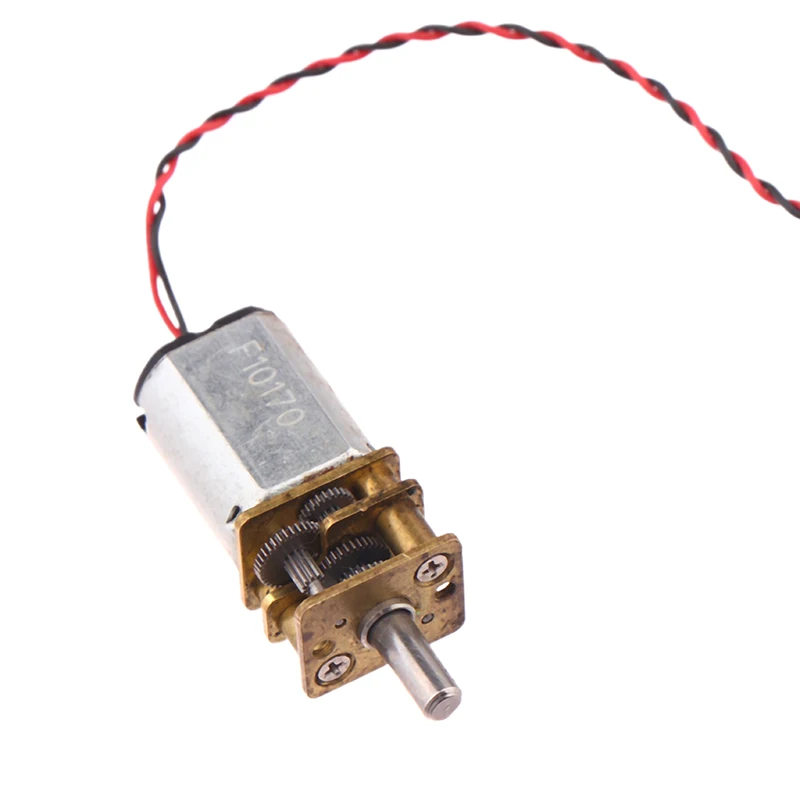 DC 3V-12V N20 Mini Micro Metall Getriebemotor mit Zahnrad DC Motoren – Bild 5