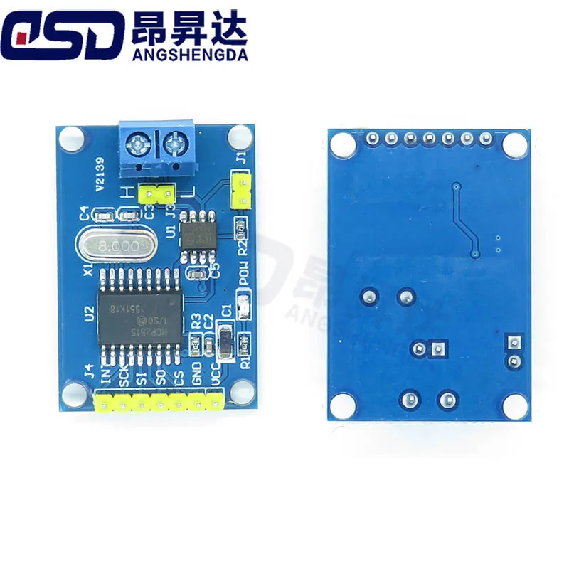 MCP2515 KÖNNEN Bus Fahrer Modul Board TJA1050 Empfänger SPI Für 51 ARM Controller Interface Modul Für Arduino