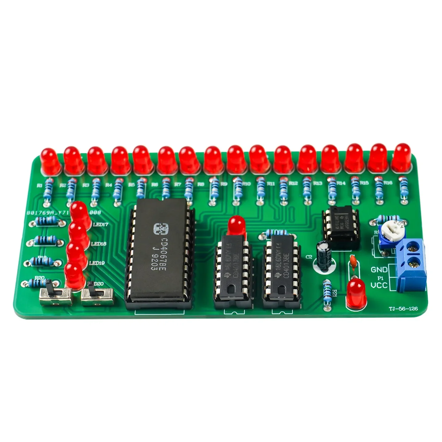 LED Chaser Kit - DIY-Lötübungsset mit allen Komponenten – Bild 2