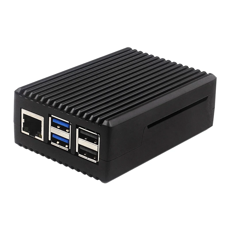 Raspberry Pi 5 Aluminiumgehäuse, gepanzerte Schale, geräuschlose – Bild 2