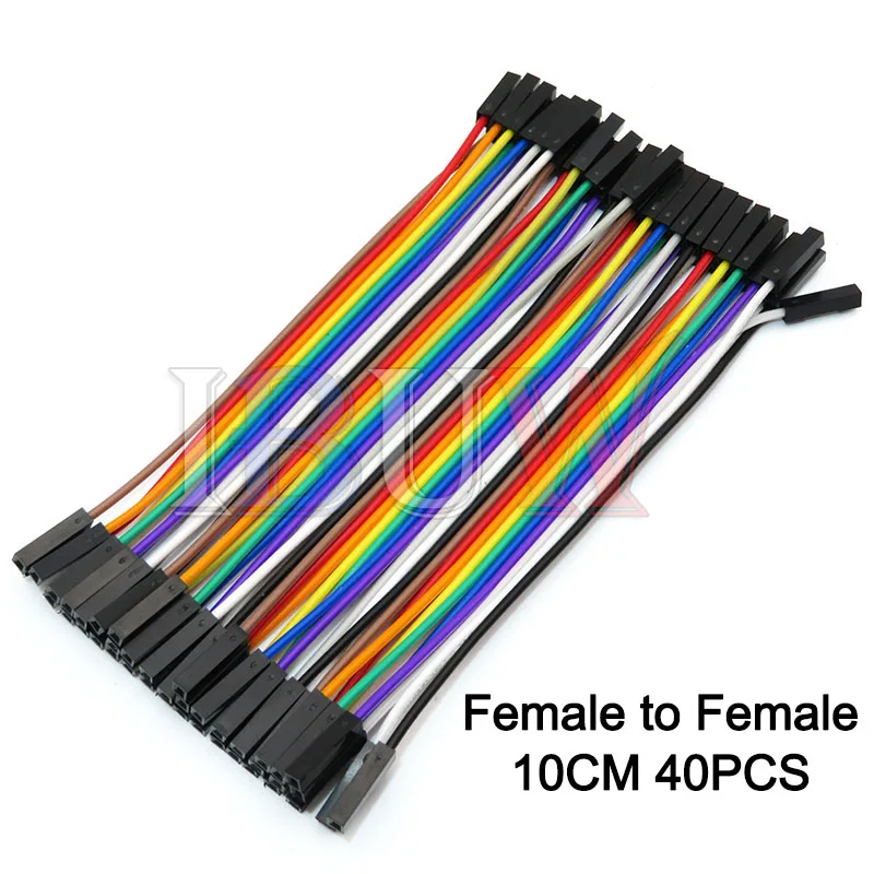 Dupont linie 40 ~ 120PCS 40PIN 10CM Stecker auf Stecker + Männlich zu Weiblich und Weiblich, um Weibliche