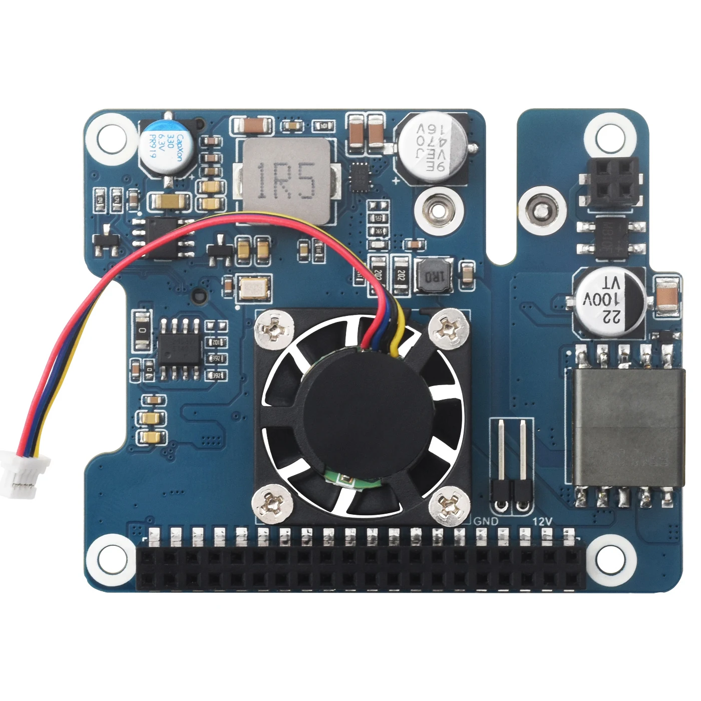 5V PI5 PoE HAT NVMe SSD Erweiterungsplatine für RPI RasPi Raspberry Pi – Bild 5