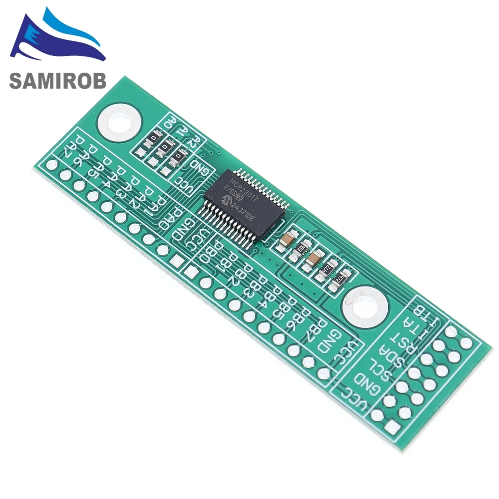MCP23017 16bit I/O Expansion Board Modul Pin PCB IIC I2C Schnittstelle – Bild 4