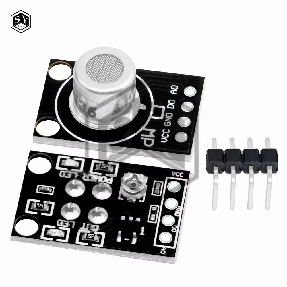 Gasdetektionssensor-Modul MQ-2 MQ-3 MQ-4 MQ-5 MQ-6 MQ-7 MQ-8 MQ-9 – Bild 6