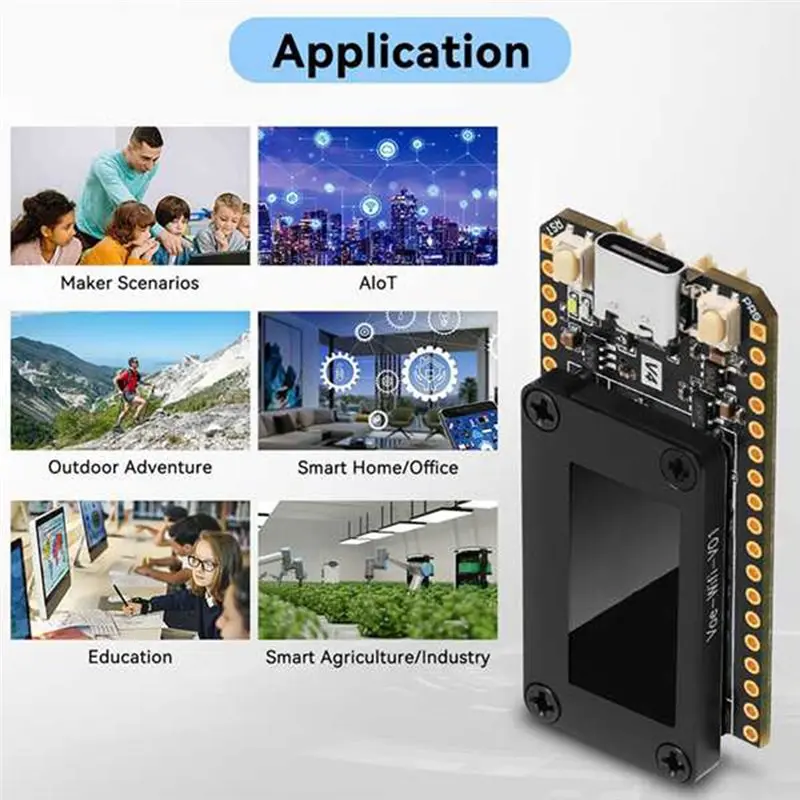 CABE-Meshtastic Heltec V4 Wifi Lora 32 Entwicklungsboard – Bild 5