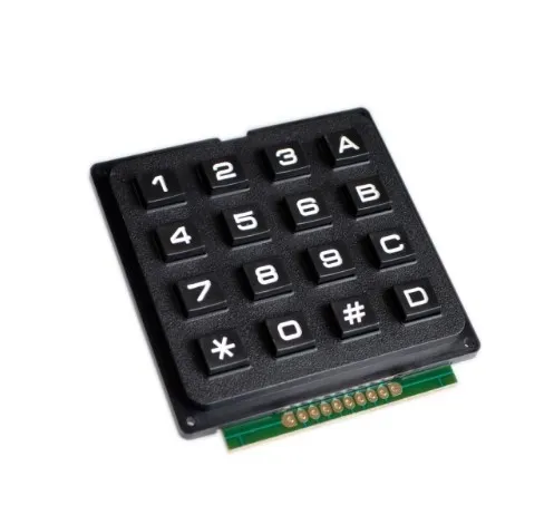 4x4 3x4 Matrix Tastatur Modul Verwenden Schlüssel PIC AVR Stempel Sml 4*4 3*4 Kunststoff Tasten Schalter