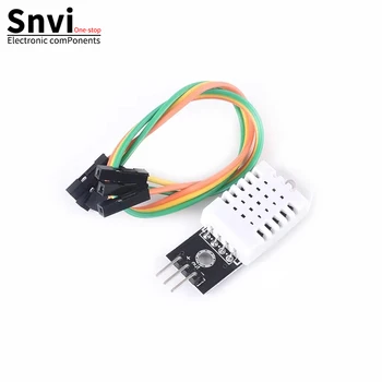 DHT22 Digitaler Temperatur- und Feuchtigkeitssensor AM2302 Modul+PCB mit Kabel für Arduino