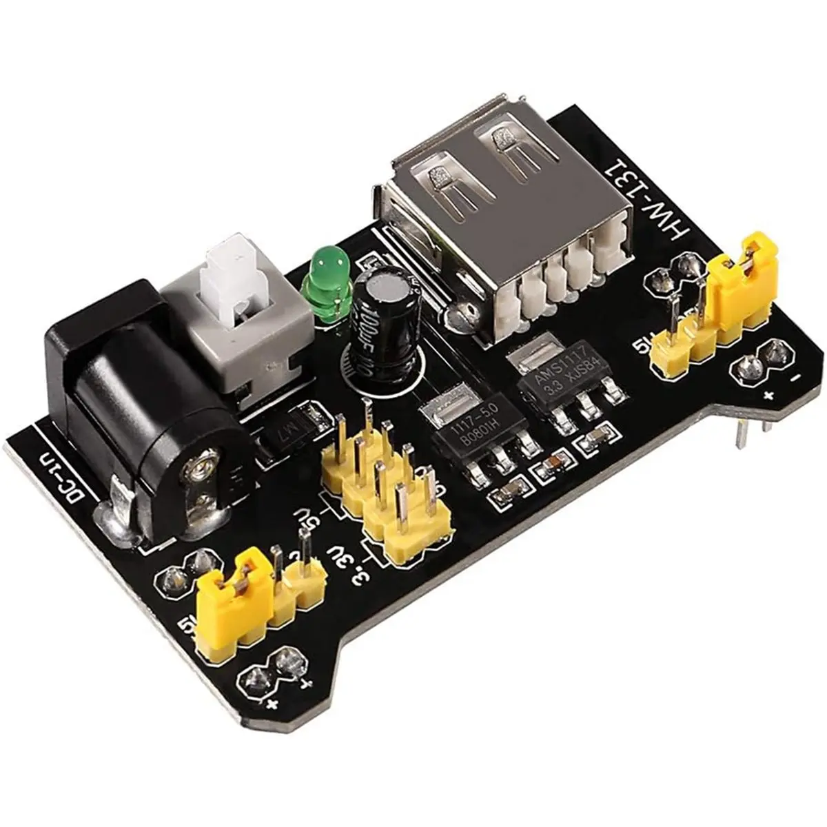 【~ NEU FDDT】6 Stück 3,3V 5V MB102 Breadboard-Stromversorgungsmodul DC – Bild 5