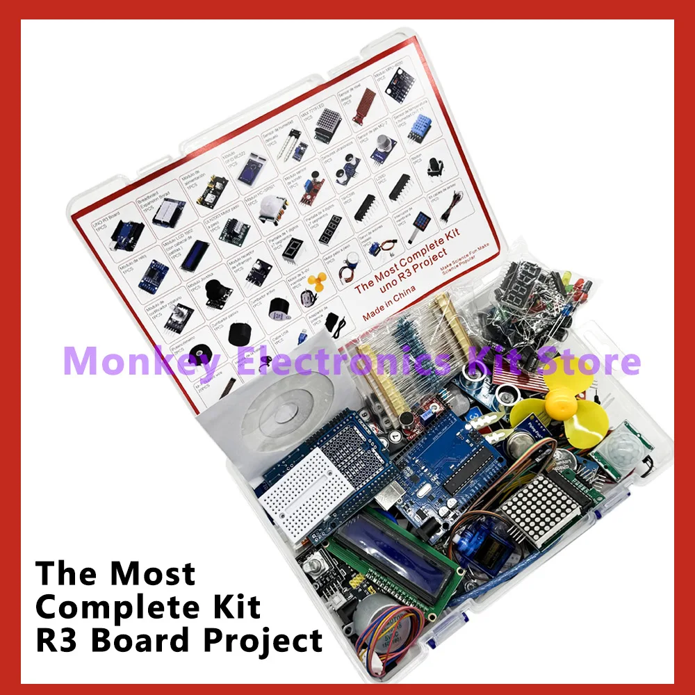 Das Umfangreichste Lernset für Arduino Uno-R3 Board Programmierprojekt – Bild 4