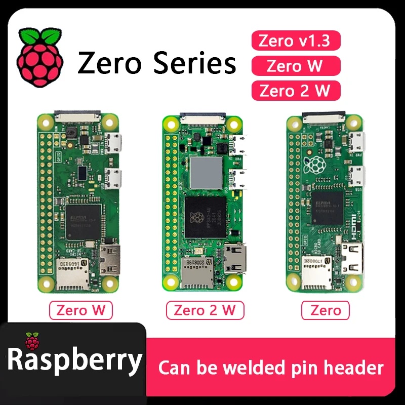 Raspberry Pi Zero Zero W Zero 2 W Zero-Solder Zero W-Solder – Bild 4