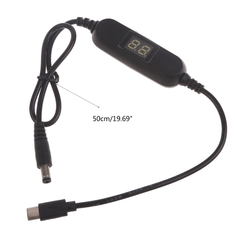5V USB C auf 1,2V 3V 4,5V 6V 9V 12V Spannungsaufwärtswandler Kabel – Bild 6